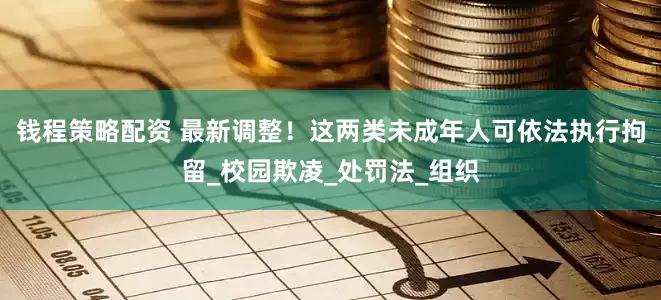 钱程策略配资 最新调整！这两类未成年人可依法执行拘留_校园欺凌_处罚法_组织