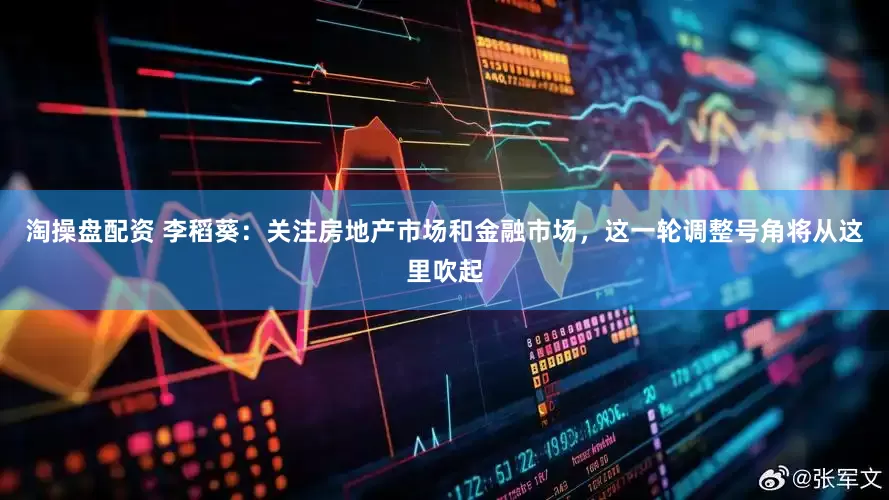 淘操盘配资 李稻葵：关注房地产市场和金融市场，这一轮调整号角将从这里吹起