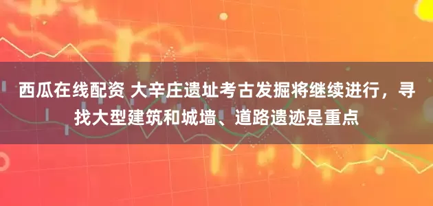西瓜在线配资 大辛庄遗址考古发掘将继续进行，寻找大型建筑和城墙、道路遗迹是重点